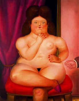 Fernando Botero : Seated Woman
